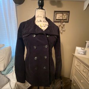 Calvin Klein Double Breasted velvet jacket